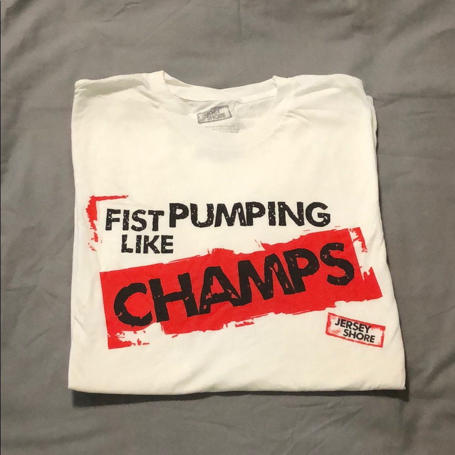 Fist Pumping Like Champs